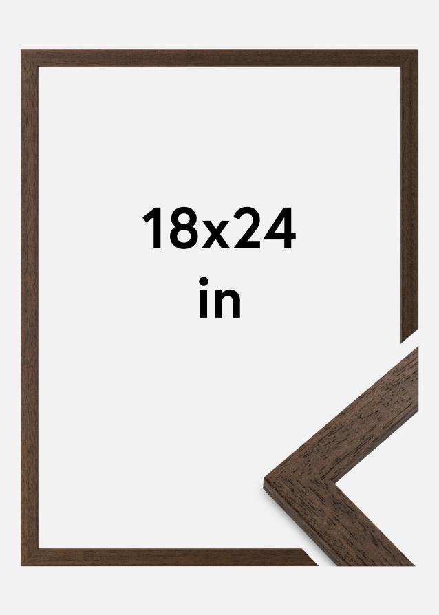 Ramme Brown Wood Akrylglass 18x24 inches (45,72x60,96 cm)