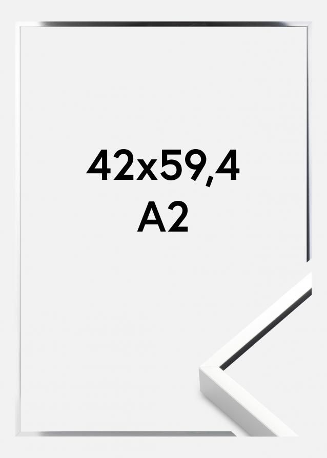 Ramme Nielsen Premium Alpha Blank Sølv 42x59,4 cm (A2)