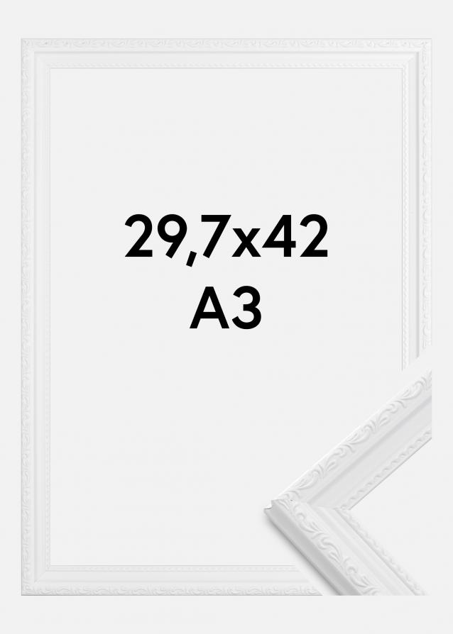 Ramme Abisko Akrylglass Hvit 29,7x42 cm (A3)