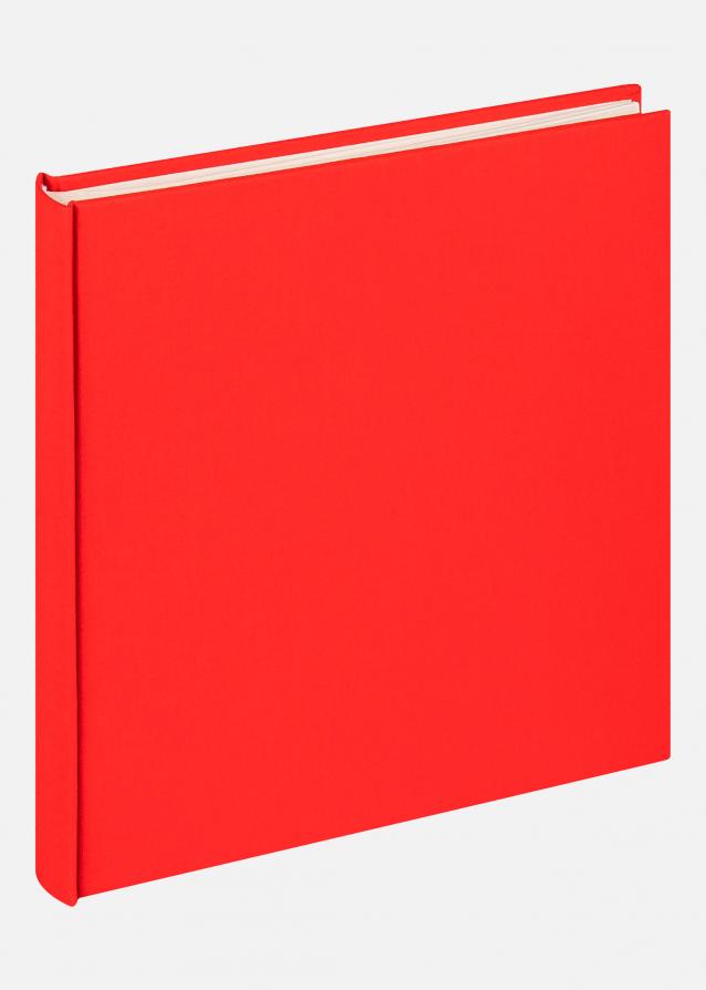 Cloth Album Rød - 22,5x24 cm (40 Hvite sider / 20 ark)