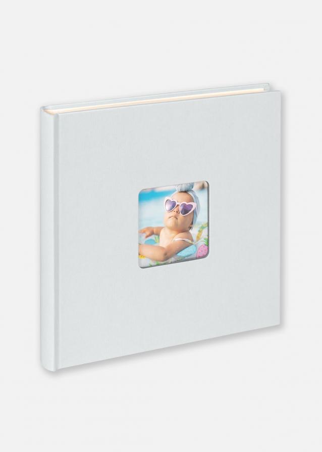 Fun Babyalbum Blå - 26x25 cm (40 Hvite sider/20 ark)