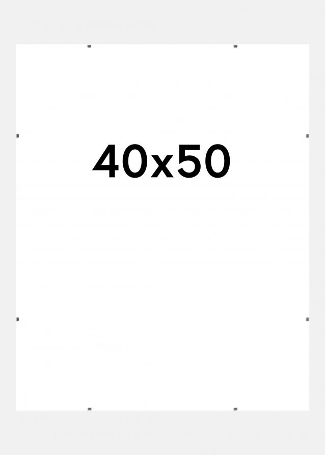 Klipsramme Matt Antirefleksglass 40x50 cm