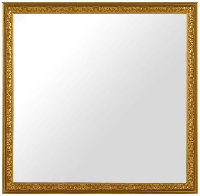 Speil Nostalgia Gull 45x45 cm
