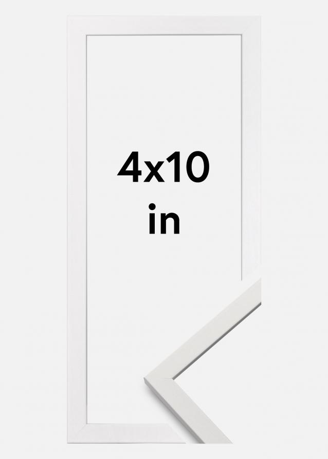 Ramme Edsbyn Akrylglass Hvit 4x10 inches (10,16x25,4 cm)