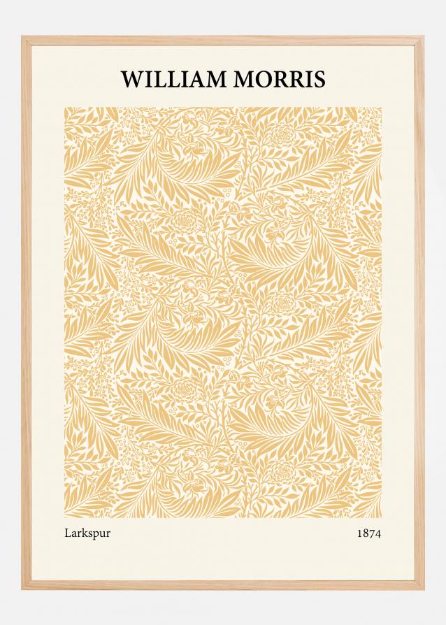 William Morris - Larkspur 8 Plakat