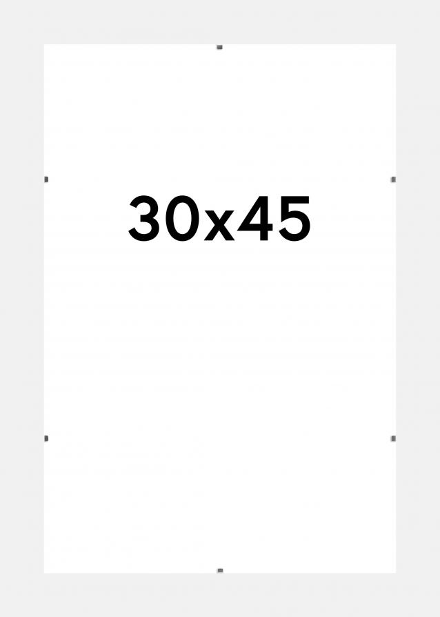 Klipsramme Matt Antirefleksglass 30x45 cm