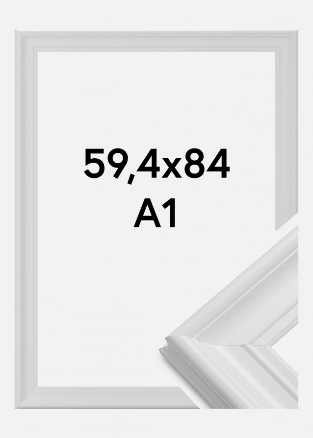 Ramme Mora Premium Hvit 59,4x84 cm (A1)