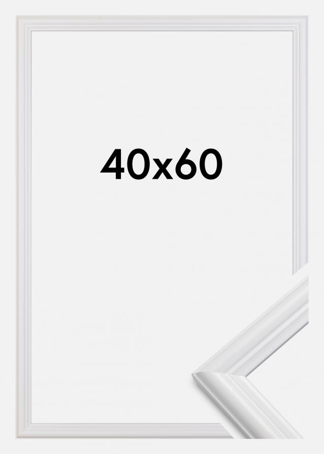 Ramme Siljan Akrylglass Hvit 40x60 cm