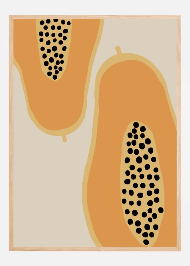 Papaya Fruit Plakat