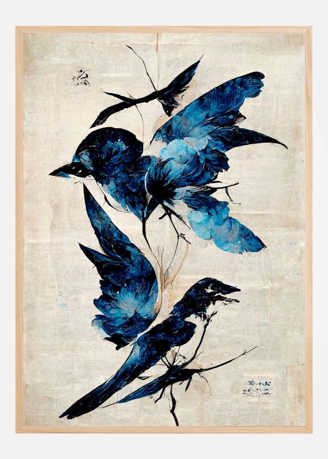 Blue Birds Plakat