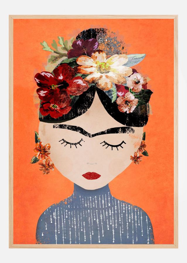 Frida (Orange Version) Plakat