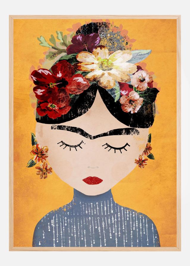 Frida (Yellow Version) Plakat