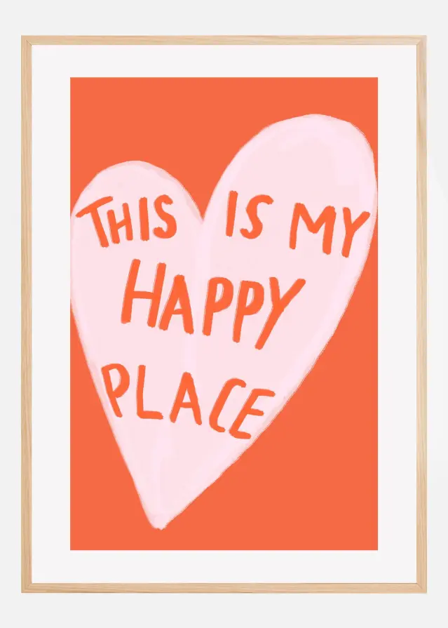 Happy Place Plakat