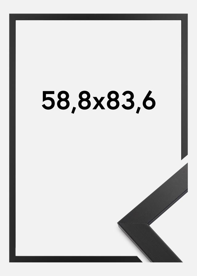 Ramme Black Wood Akrylglass 58,8x83,6 cm