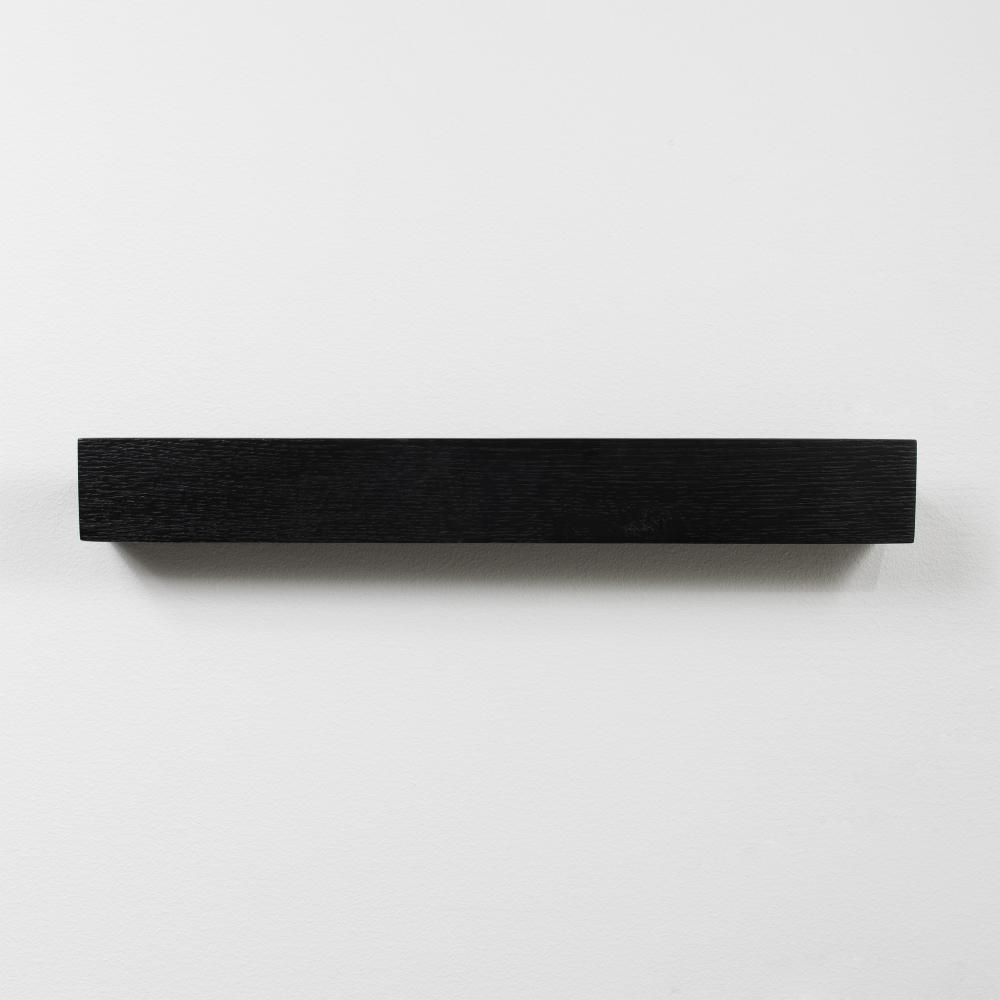 Magnet Shelf Black Painted Oak 60 cm