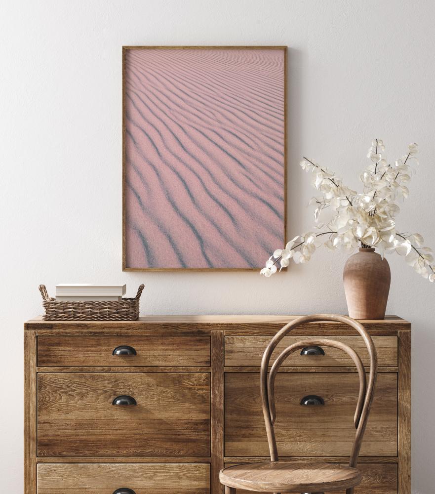 Pink Sandy Waves Plakat