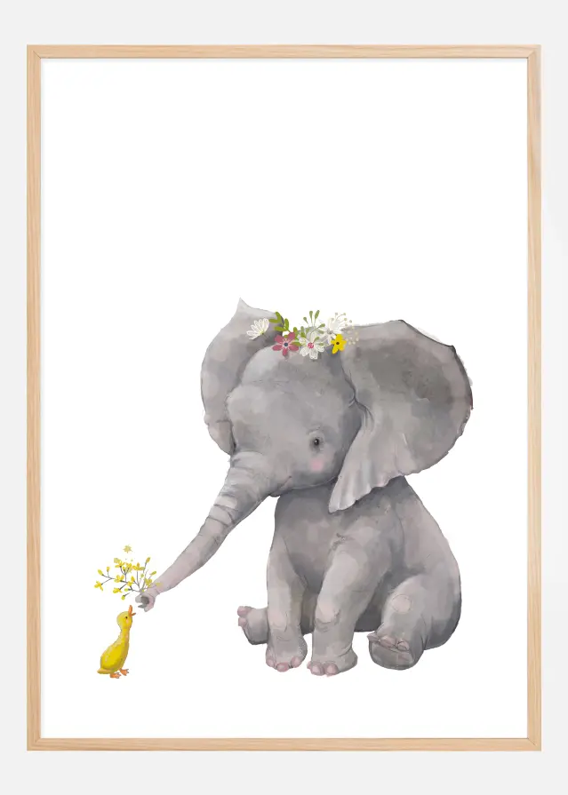 Elephant & Duck Plakat