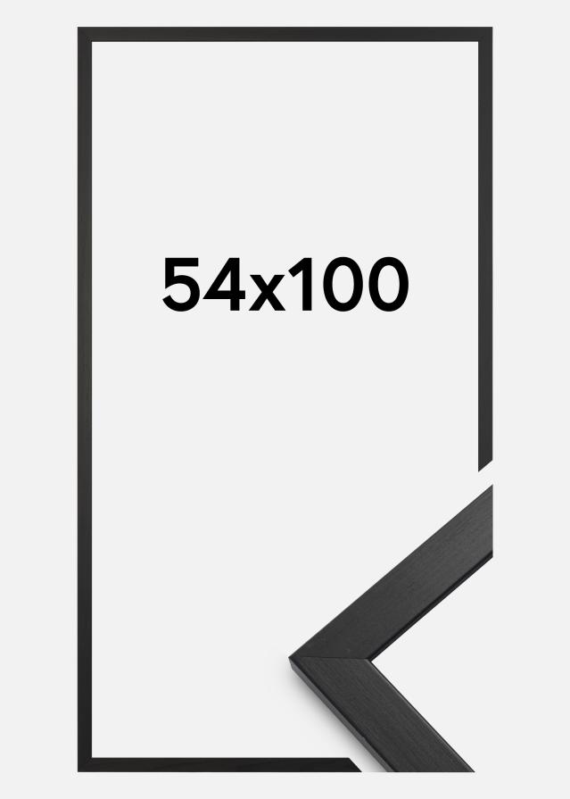 Ramme Stilren Svart 54x100 cm