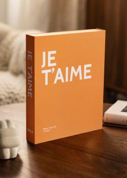 KAILA JE T'AIME - Coffee Table Photo Album (60 Svarte Sider / 30 Ark)