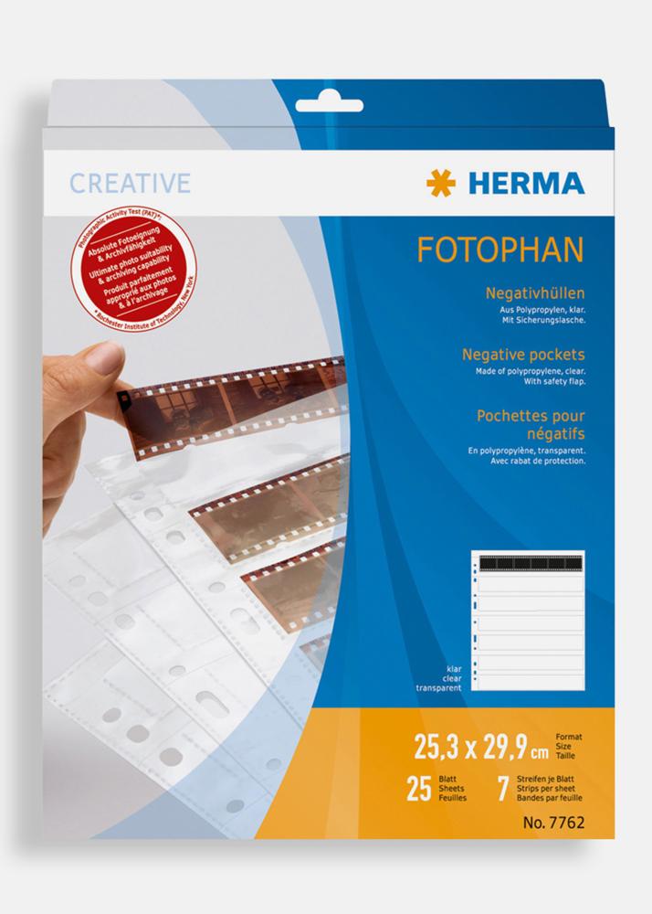 Herma negativlommer - 25pk