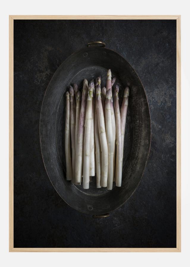 White Asparagus Plakat