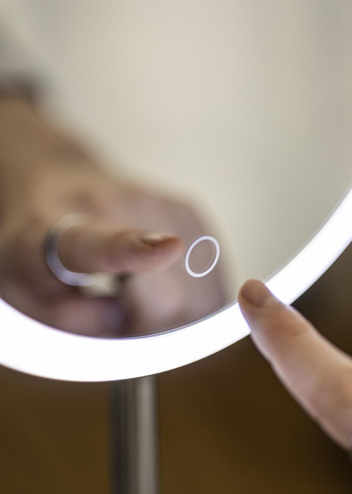 KAILA Sminkespeil Pillar LED Magnifying 20 cm Ø