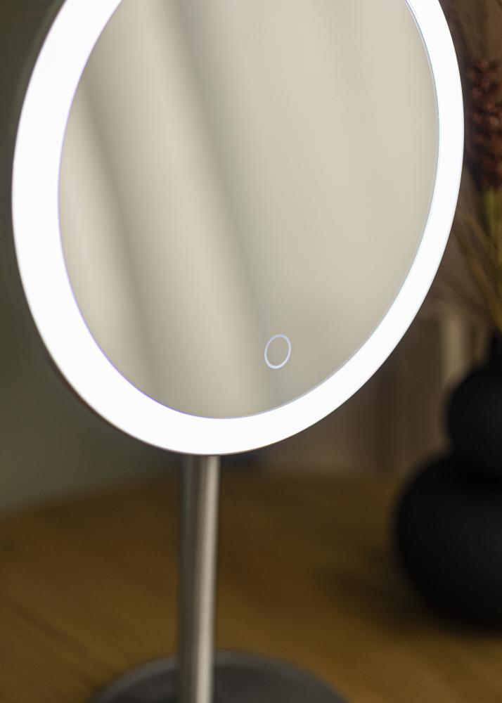 KAILA Sminkespeil Pillar LED Magnifying 20 cm Ø