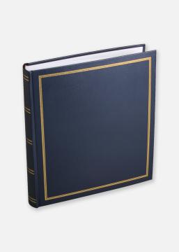 Diamant Fotoalbum Blå 27,5x32 cm (100 Hvite Sider / 50 Ark)