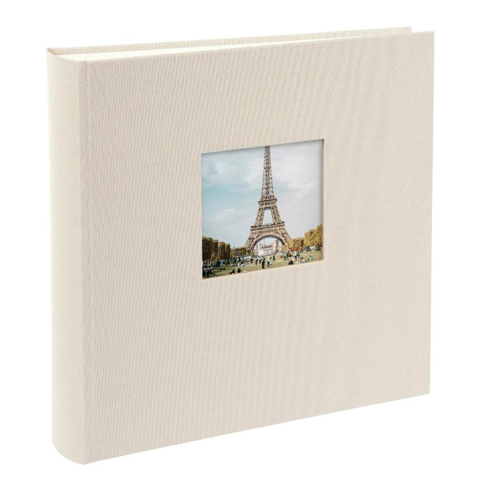 Bella Vista Fotoalbum Sand - 30x31 cm (100 Hvite sider / 50 ark)