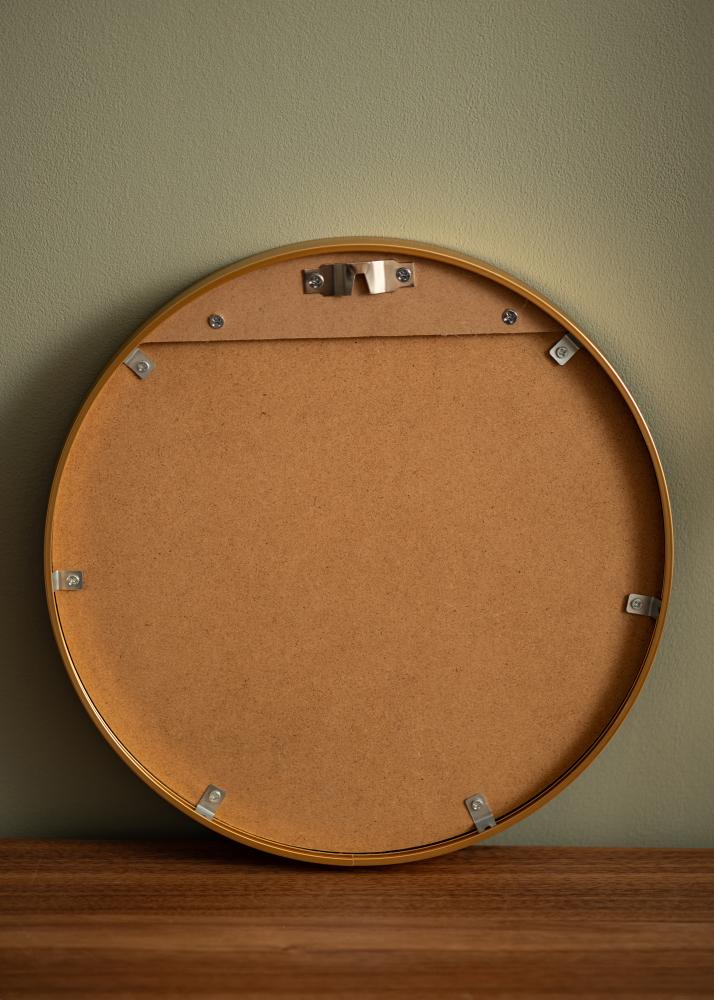 KAILA Round Mirror - Edge Gold 30 cm Ø