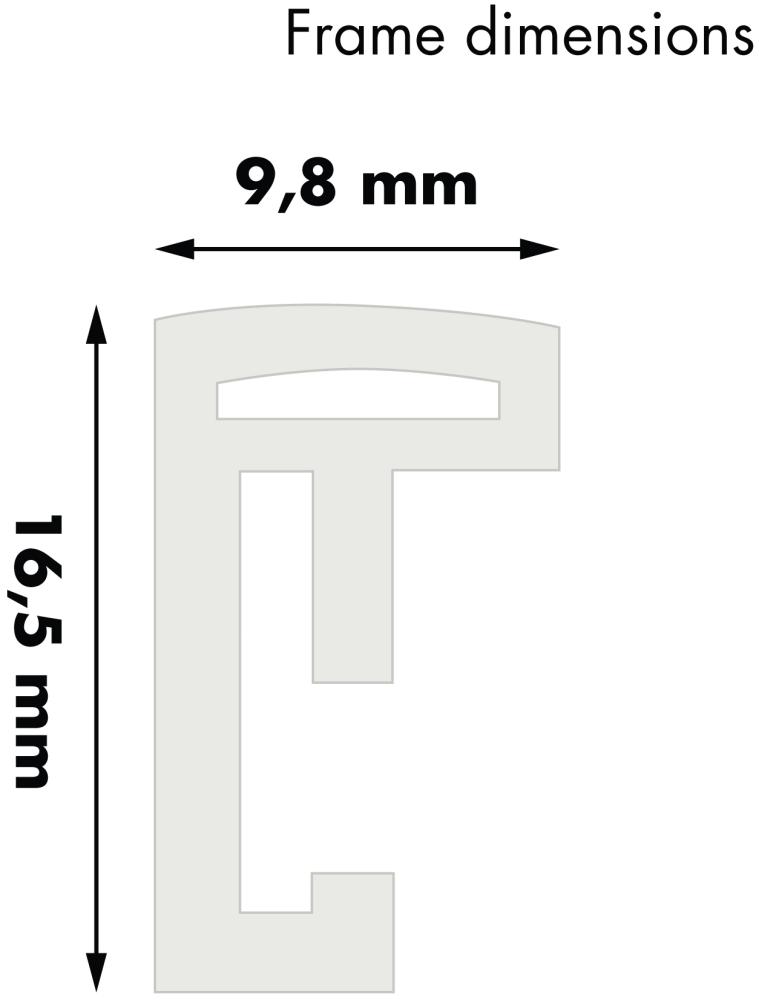 Ramme New Lifestyle Hvit 70x100 cm