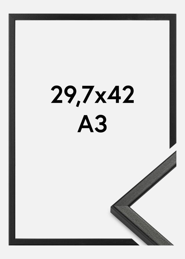 Ramme Kaspar Akrylglass Svart 29,7x42 cm (A3)
