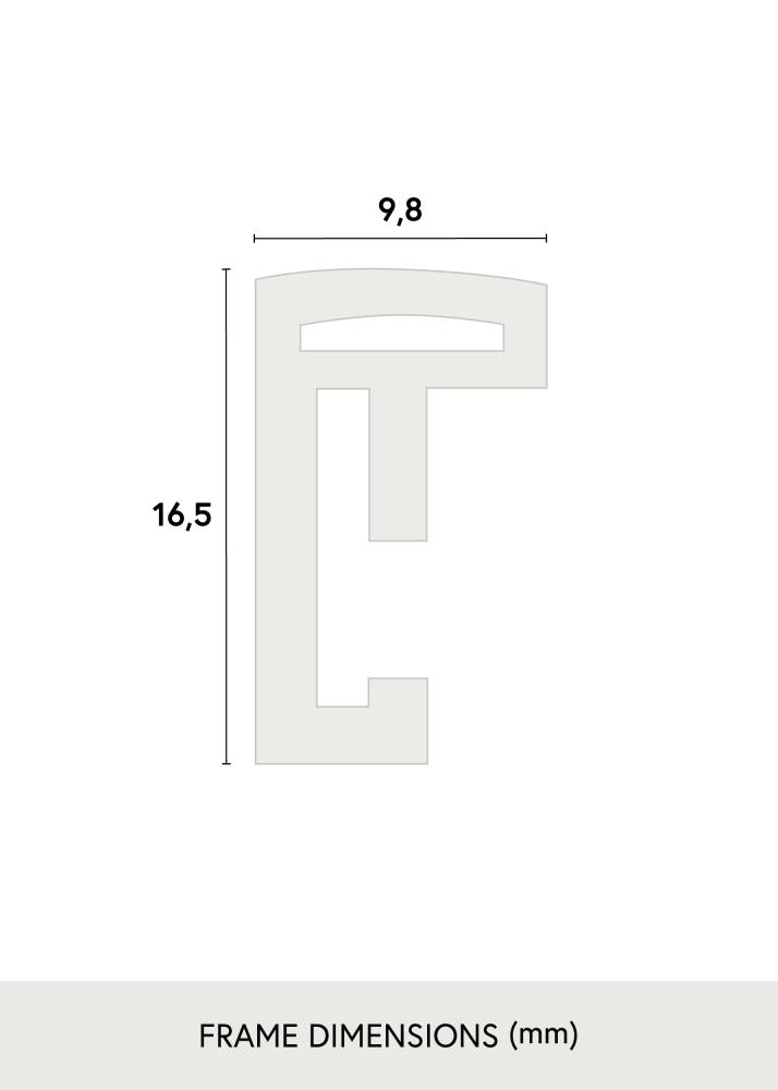 Ramme New Lifestyle Akrylglass Rød 42x59,4 cm (A2)