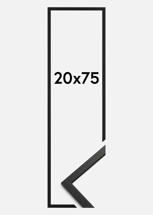 Ramme Edsbyn Akrylglass Svart 20x75 cm