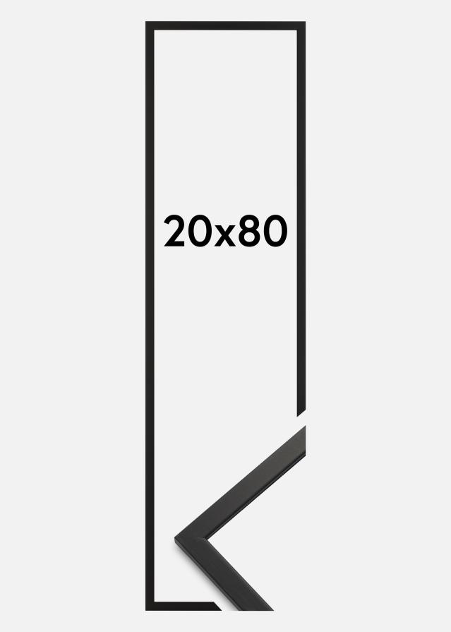 Ramme Edsbyn Akrylglass Svart 20x80 cm