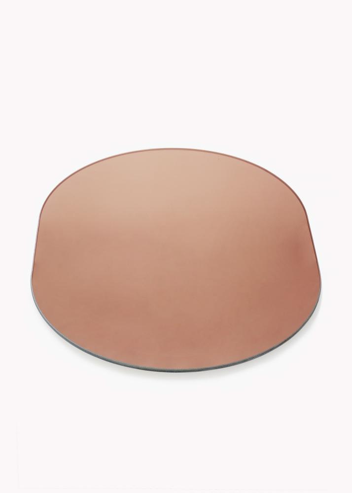 KAILA Speil Oval Rose Gold 30x40 cm