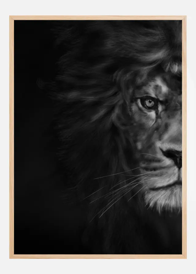 Half Lion Plakat