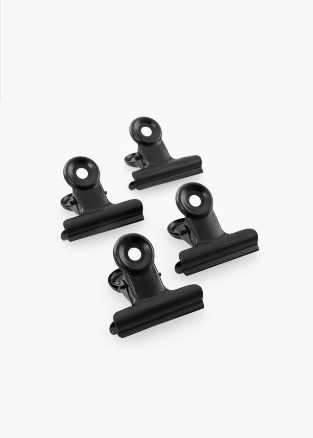 KAILA Poster Clip Black 40 mm - 4-p