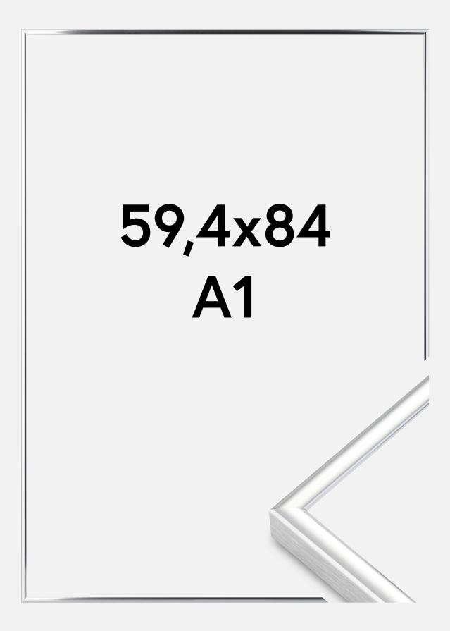 Ramme Nielsen Premium Classic Sølv 59,4x84 cm (A1)