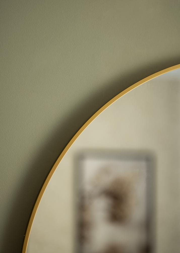 KAILA Round Mirror - Edge Gold 90 cm Ø