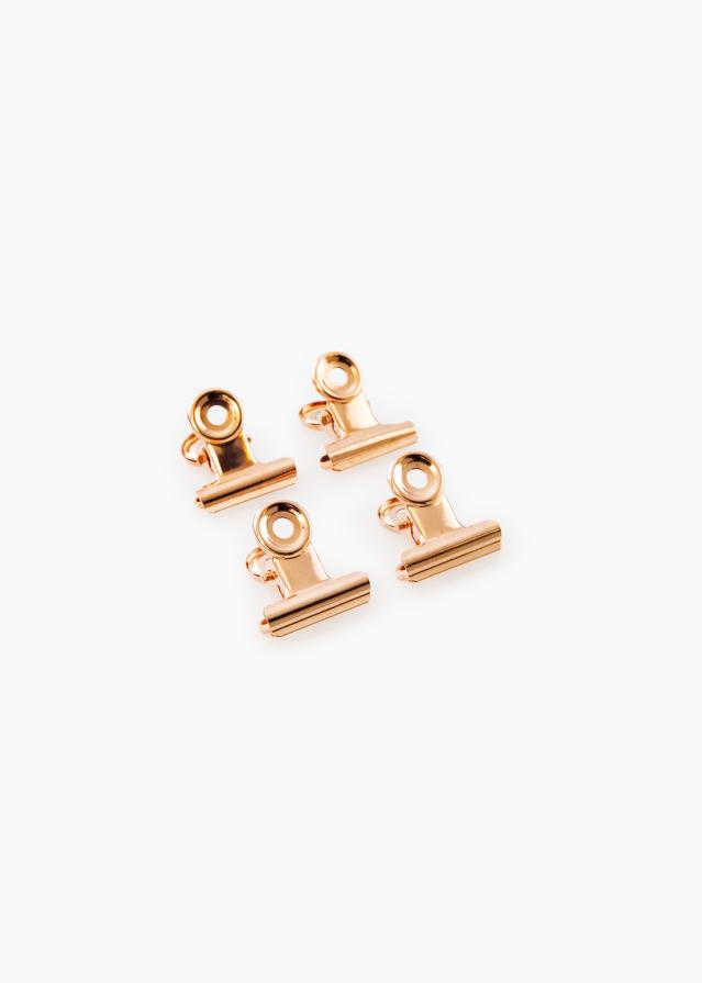 KAILA Poster Clip Rose Gold 20 mm - 4-p