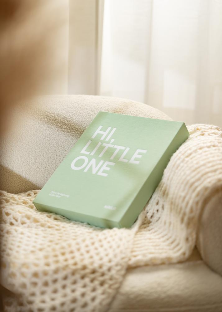 KAILA HI LITTLE ONE Mint - Coffee Table Photo Album (60 Svarte Sider)