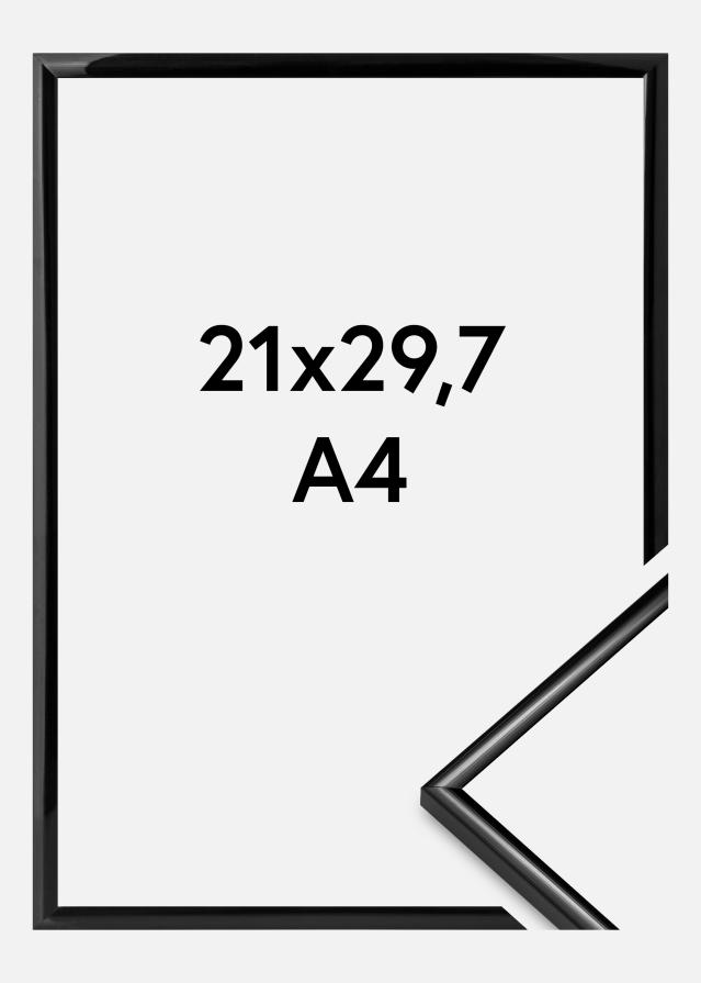 Ramme Scandi Akrylglass Svart 21x29,7 cm (A4)