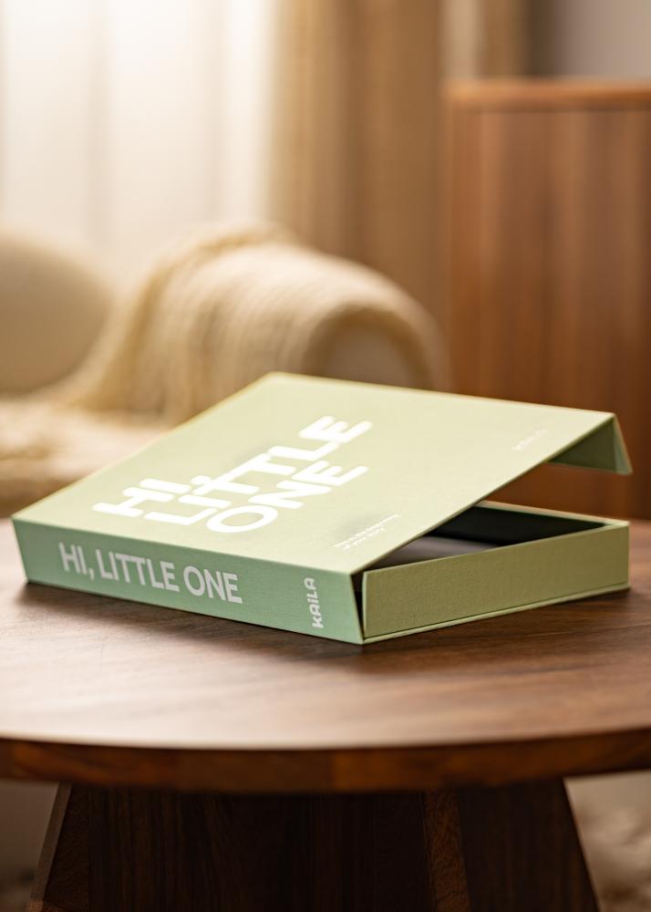 KAILA HI LITTLE ONE Mint - Coffee Table Photo Album (60 Svarte Sider)