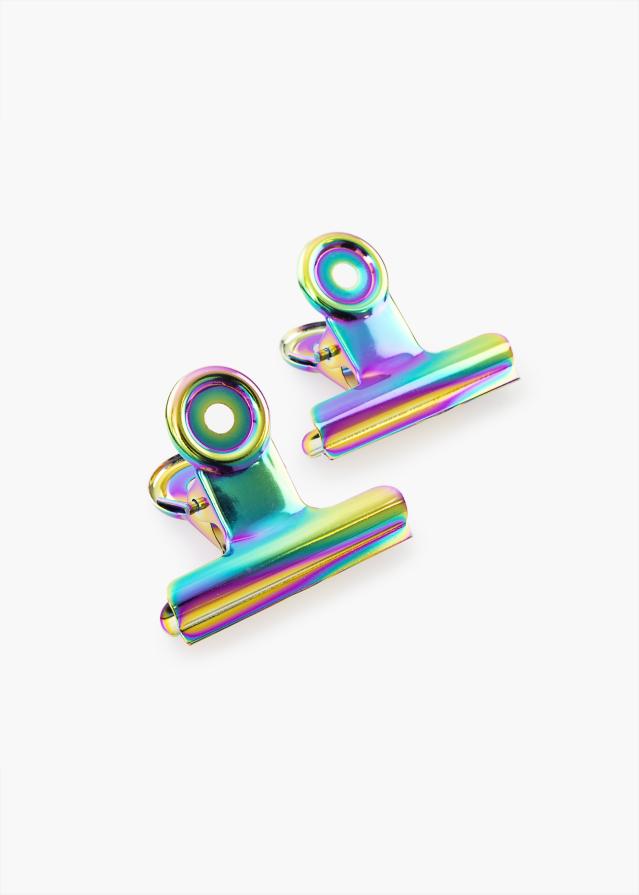 KAILA Poster Clip Rainbow 50 mm - 2-p