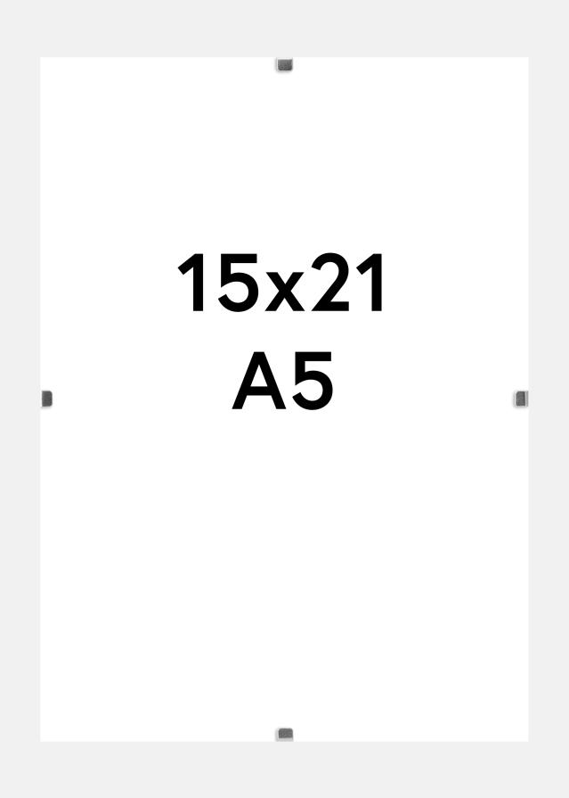 Klipsramme 15x21 cm (A5)