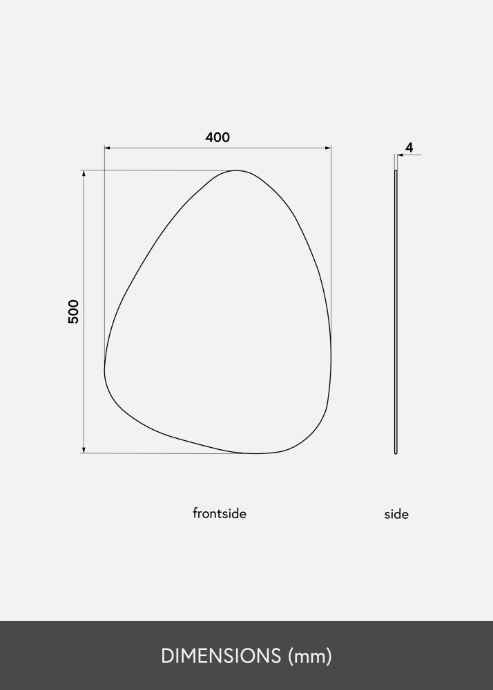 KAILA Speil Shape I 40x50 cm