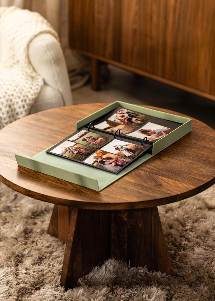 KAILA HI LITTLE ONE Mint - Coffee Table Photo Album (60 Svarte Sider)