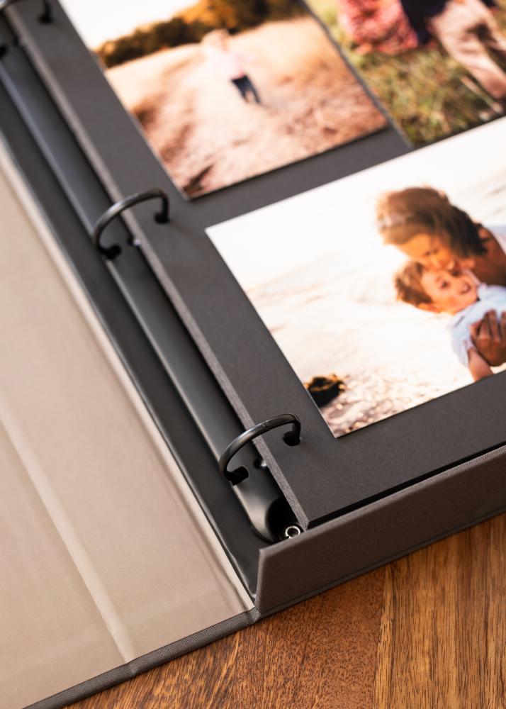 KAILA FAMILY Black - Coffee Table Photo Album (60 Svarte Sider)