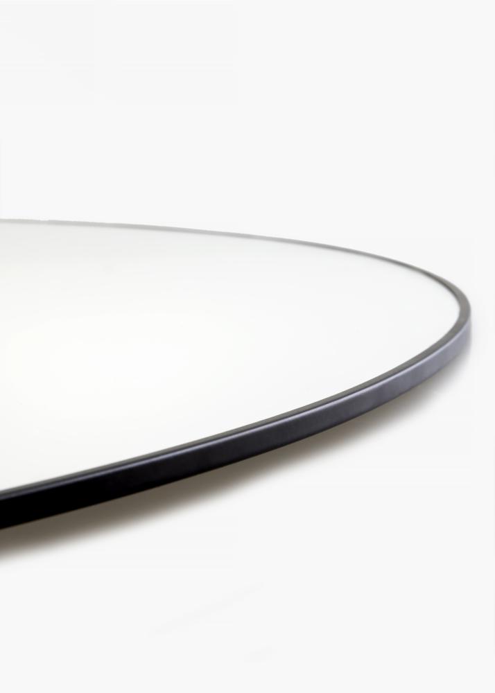 KAILA Round Mirror - Thin Black 70 cm Ø